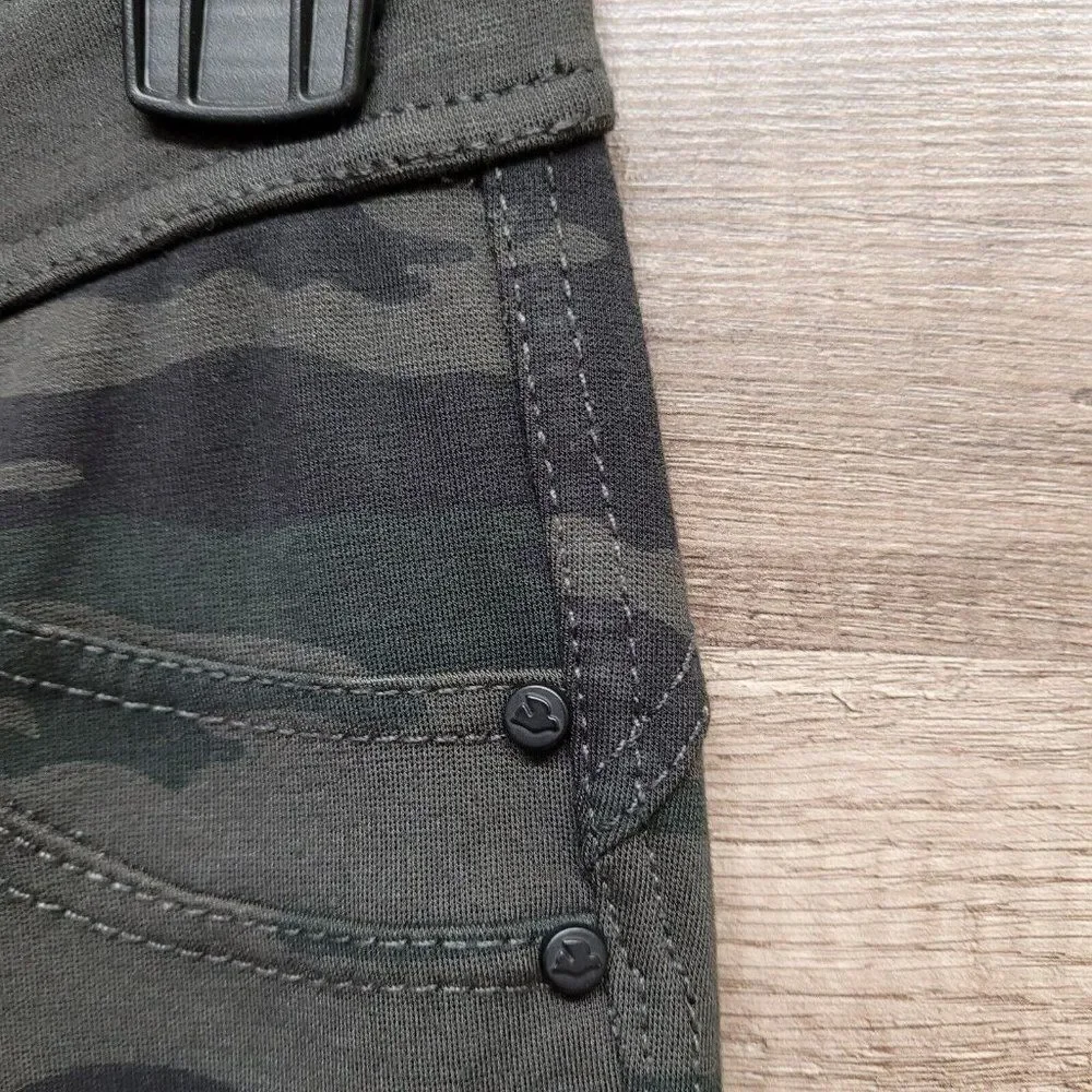 Revolve Sanctuary Original Grease Leggings Green Mink‎ Camo Camouflage Womens S